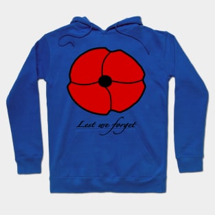 Lest we forget Hoodie